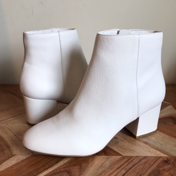 white ankle boots aldo